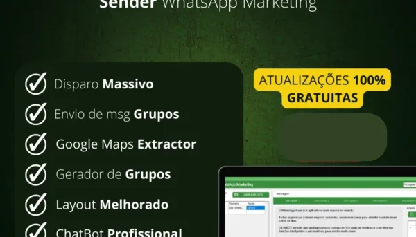 Wh4ts Sender Disparador de Mensagens em Massa Wh4ts4pp