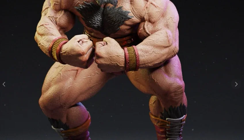 Zangief Stf 3D Stl