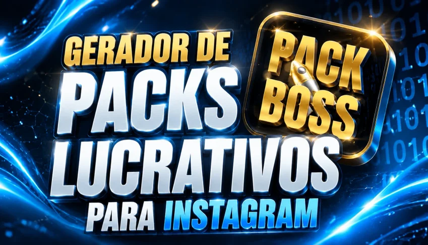 📲 Pack Boss- Criador De Packs Lucrativos Pra Instagram