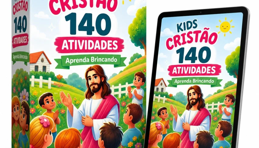 Atividades Bíblicas Cristão Kids +140 Atividades e Histórias