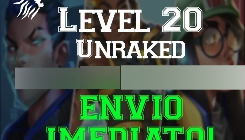 CONTAS SMURF UNRANKED DE VALORANT - PRONTAS PARA O COMP
