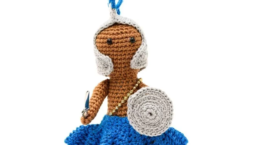 Ogum em Amigurumi