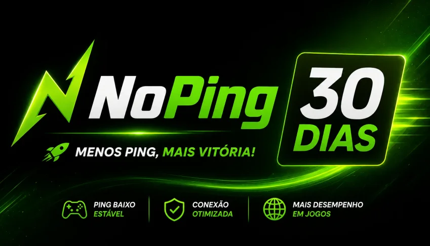 🚀 No Ping Pro - Redução De Ping [ 30 Dias ] ⚡