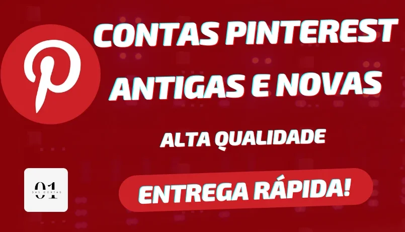 CONTAS PINTEREST NOVAS [ALTA QUALIDADE] + EMAIL INCLUSO