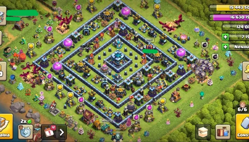 Conta Clash Of Clans Cv13