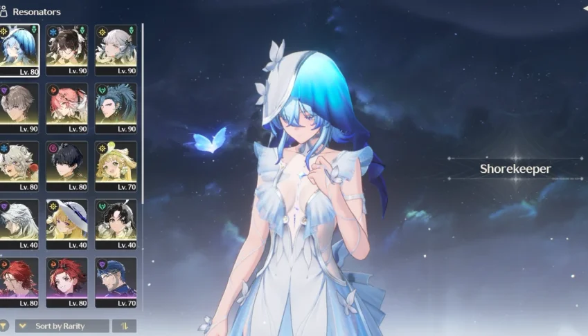 Conta Top Ul 72 Wuthering Waves / Phoebe Jinshi Shorekeeper