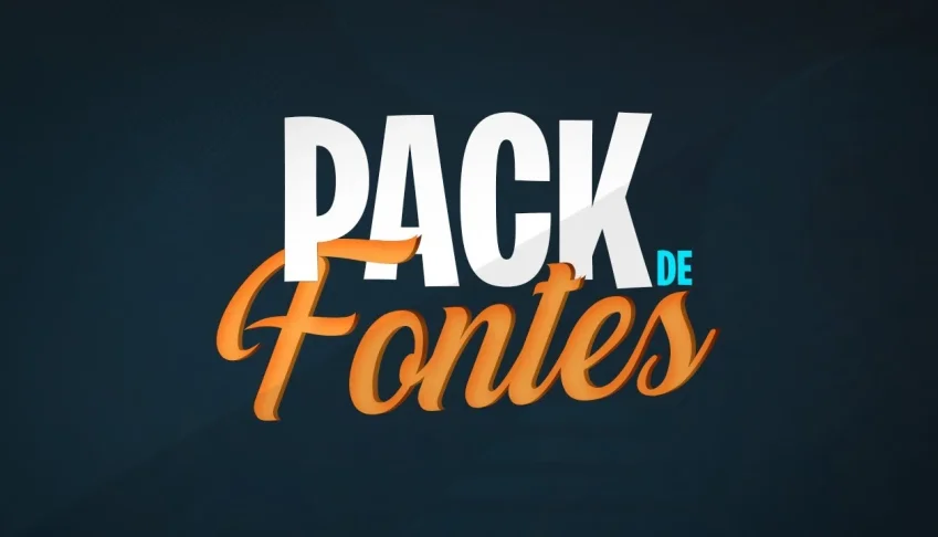 Pack Fontes Mais Usadas