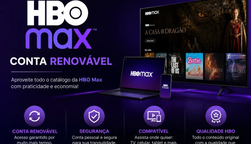 Hbo Max 30 Dias CONTA SÓ SUA