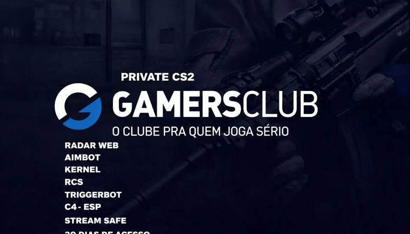 Cheat CS2 Liga GC/PREMIER Privado 30d Indetectável (KERNEL)