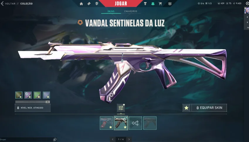 Conta Valorant com 2 Skins RARAS + 459 VP