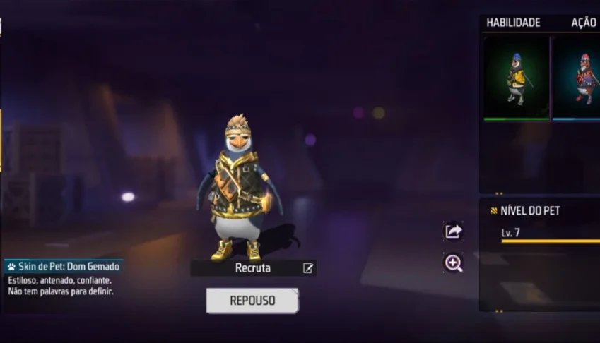 Conta FF muito de qualidade