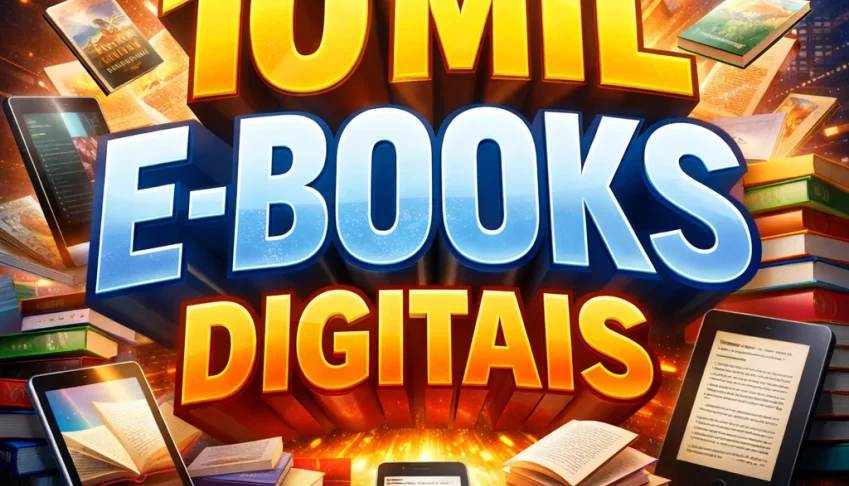 📚 +10 Mil Plrs Ebooks Digitais + Brinde 🏆