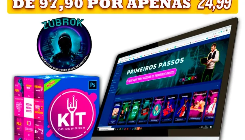 Todos os KIT DESIGNER + BRINDES! - Entrega imediata!