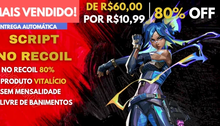 O Mais Vendido Do Valorant Script No Recoil Insano!