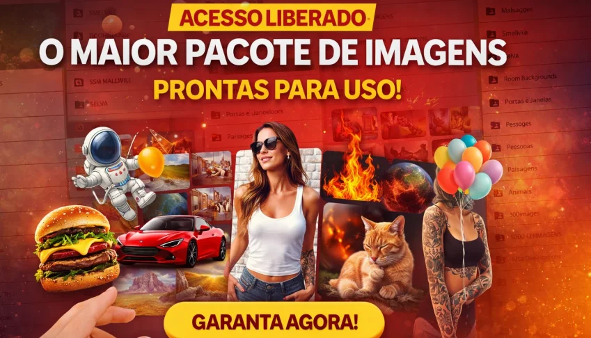 (Promoção): O Maior Pacote De Imagens Prontas Para Uso!