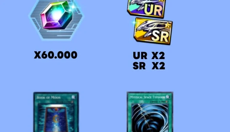 Conta com 60k de gemas