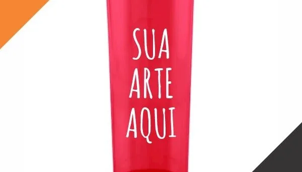 Long Drink Vermelho Transparente