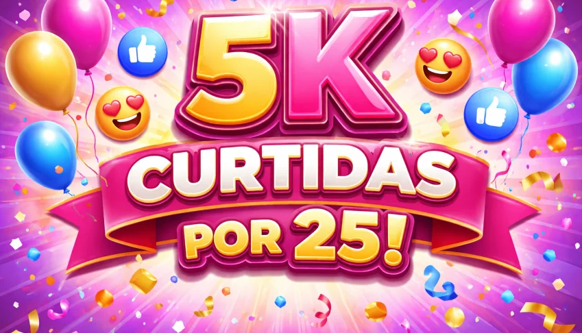 5 k de curtidas para fotos e rells no Instagram