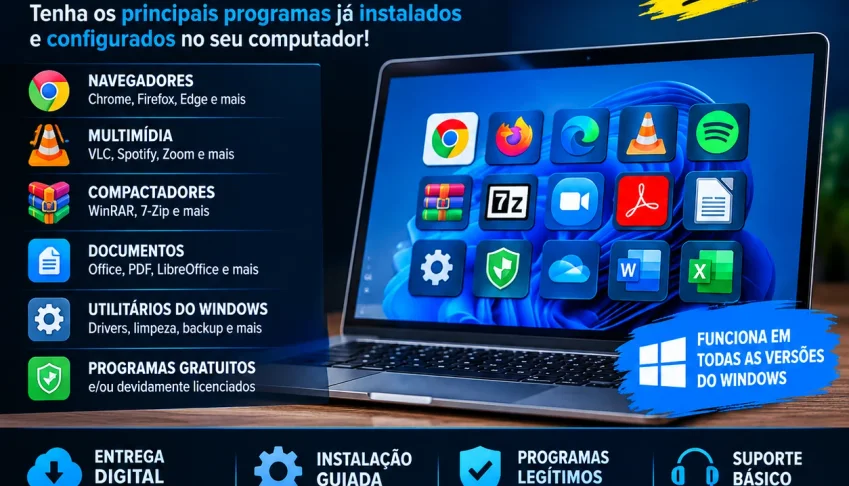 Kit De Configuração De Programas Para Windows