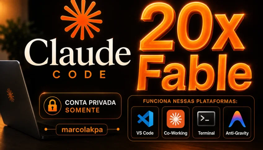Claude Code 20X - Individual - Acesso no Seu EMAIL