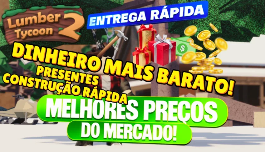 Menor Preço Dinheiro Lumber Tycoon 2 Presentes/Construção