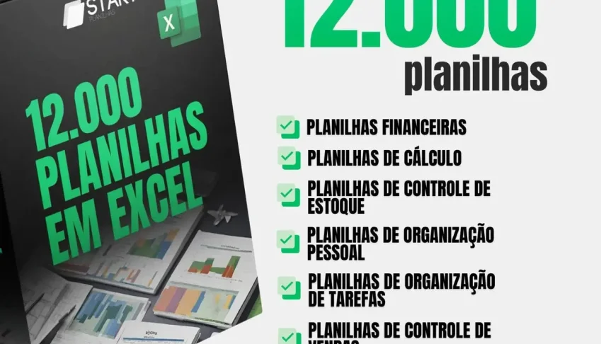 12 Mil Planilhas Excel