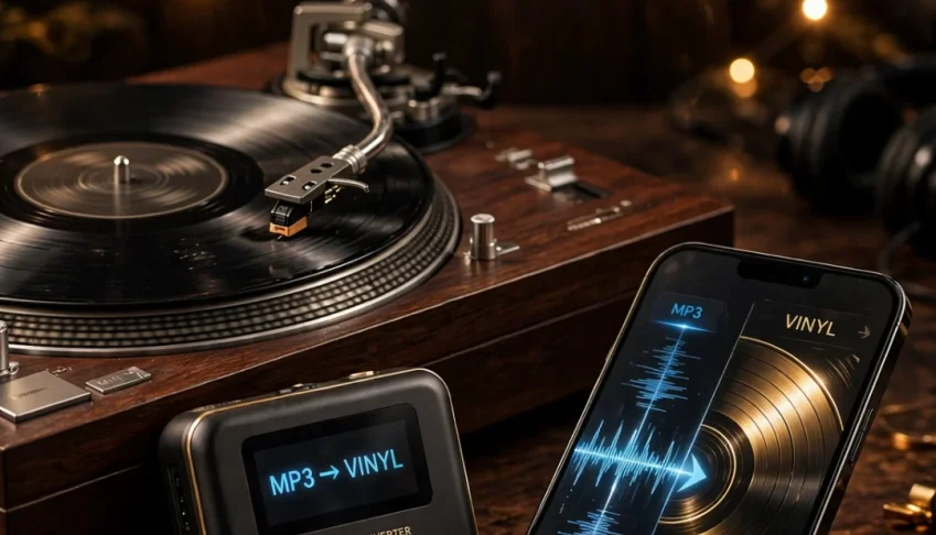 Transforme Seu Mp3 Em Vinil De Verdade