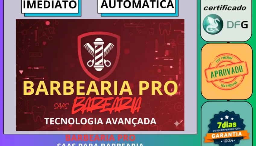 Saas - Para Gestão Barbearia Pro V4.1
