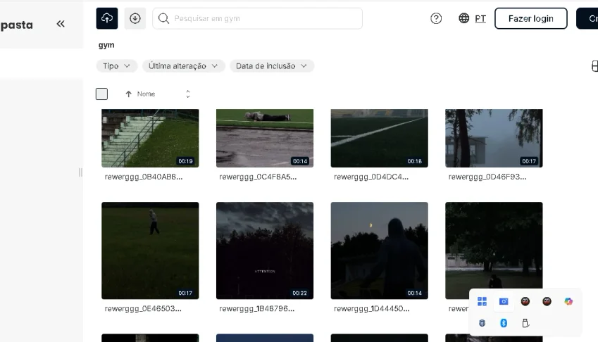 Pack de vídeos virais nicho Gym