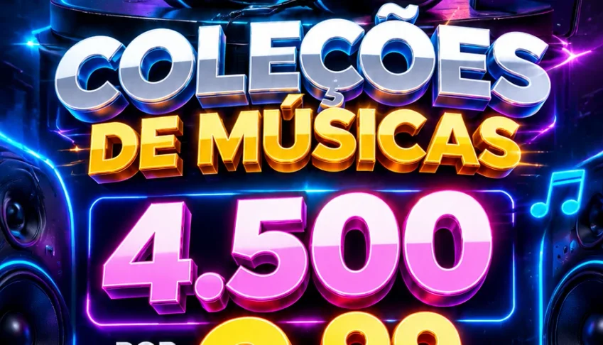 Pasta Com 4.500 Músicas — É Conectar E Curtir!