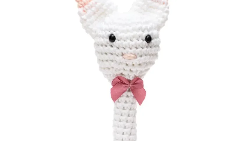 Coelhinho para newborn em Amigurumi