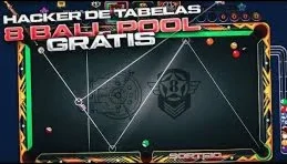 Hack para 8 ball poll tabela