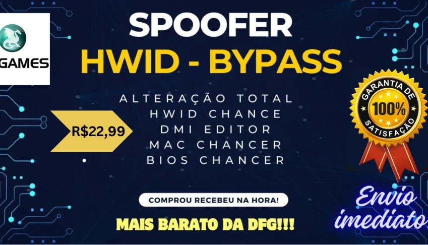Spoofer Hwid - Funcional Em Todos Os Jogos