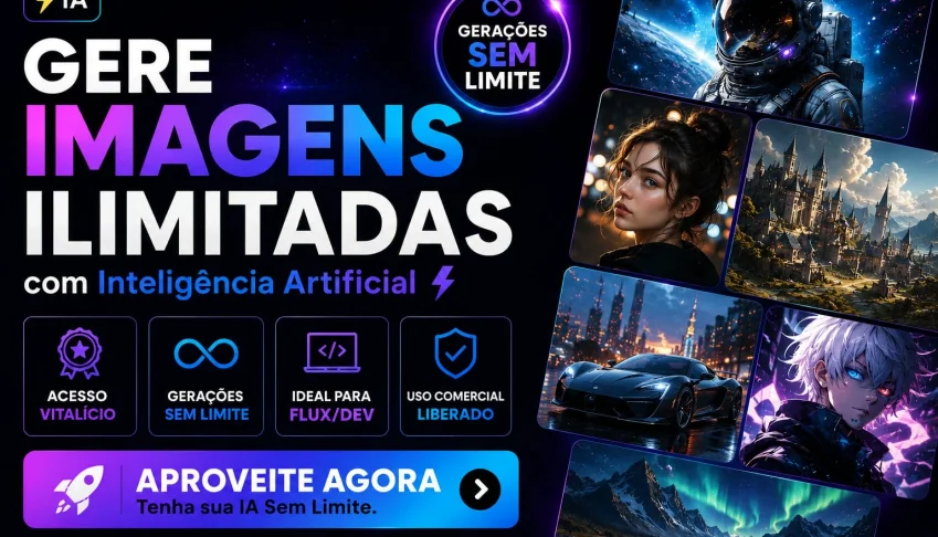 Crie Imagens Ilimitadas com Inteligência Artificial
