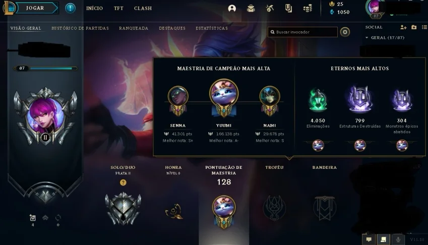 PARA MAIN SUPORTE M7 YUUMI SKIN NOVA NAMI