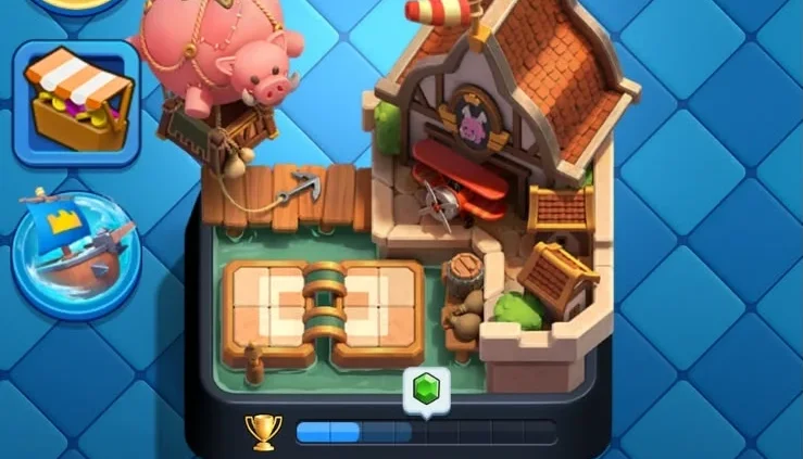 Conta Clash Royale Deck de Lava hound