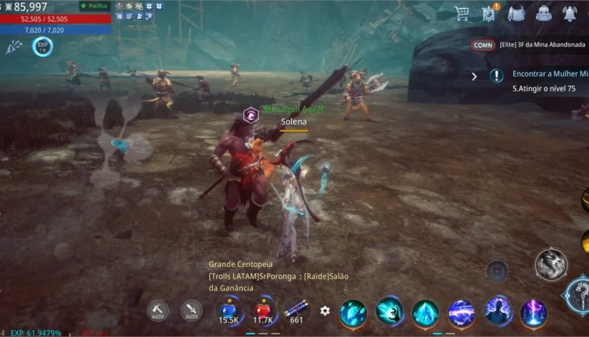 CONTA MIR4 NA 33 LVL 73 85K POWER 2 PETS EPICOS E MUITO +