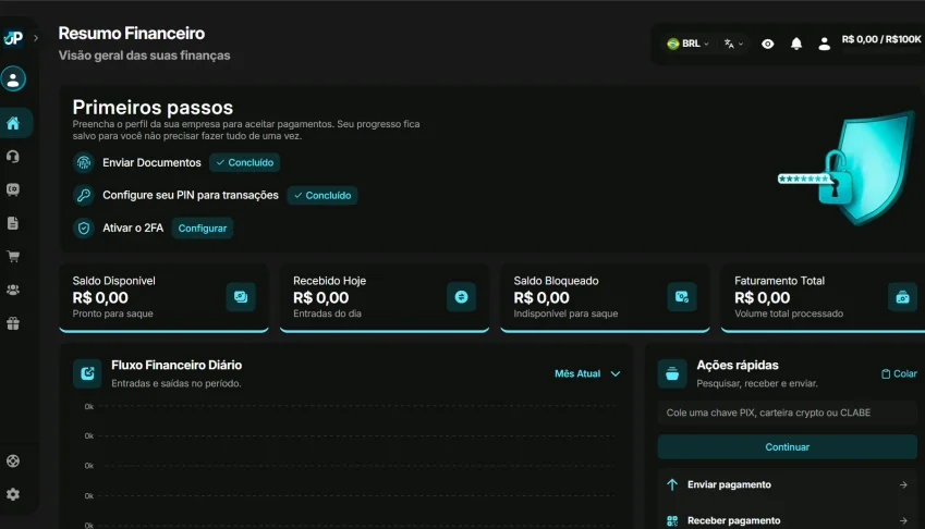 Gateway de Pagamento PixUP/Bspay