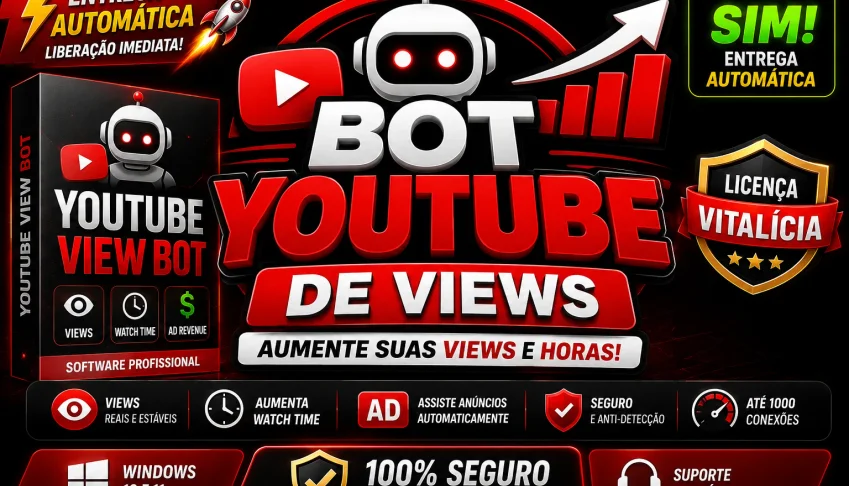 Bot De Views Youtube - Funcionando 2026
