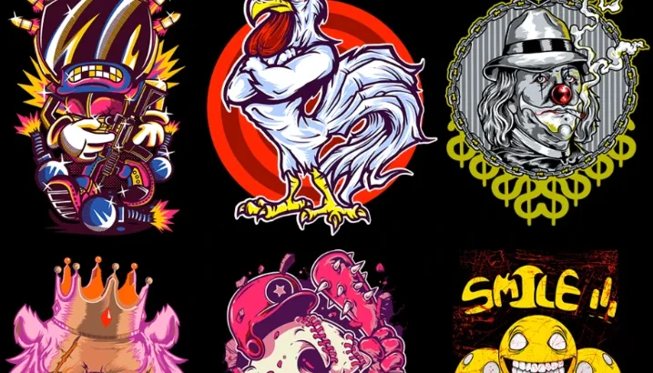 Estampa Para Camiseta Vetores 10.000 Artes