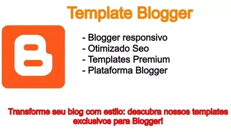 Template Blogger Noticias Modelo Editavel Promoção