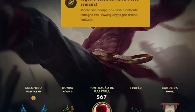 Conta De League Of Legends Lvl432---- Skins 107----