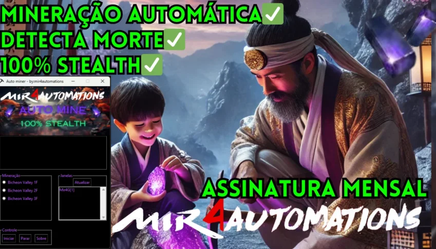 Mir4 Script De Auto Mineração Mensal