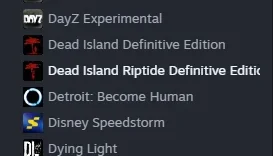 Steam com muitos jogos