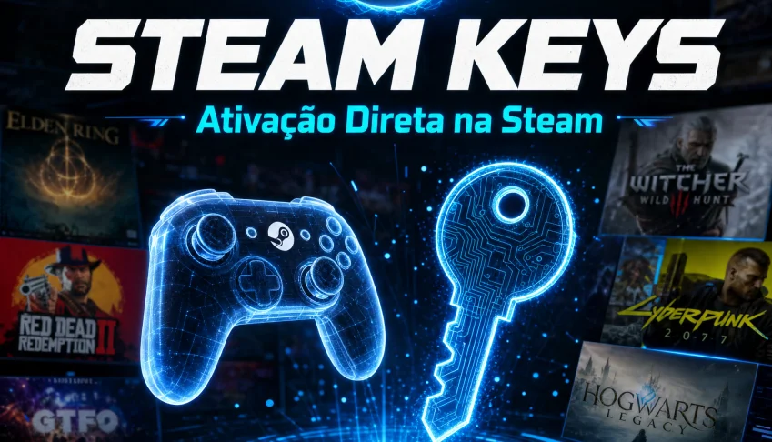 🔑 Steam Key — Jogue Hoje por Apenas R$60 | Ativação Direta