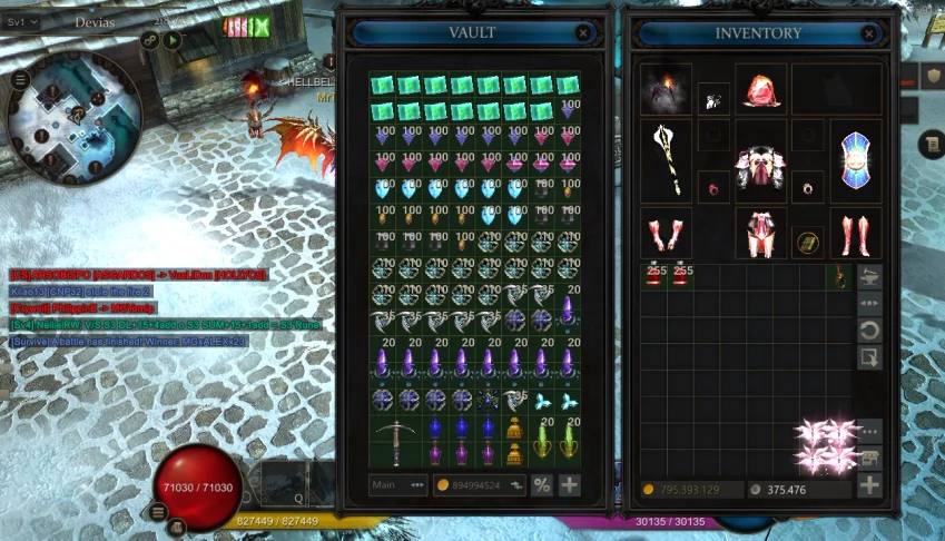 Conta do Megamu Personagem Rune Wizard 200+ RR+MC+MP+VIP