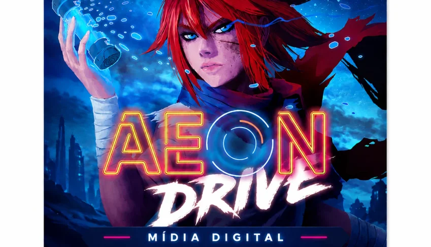 Aeon Drive para PC – Key Steam Original (Mídia Digital)