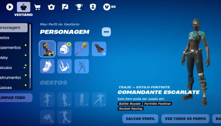 Conta Fortnite
