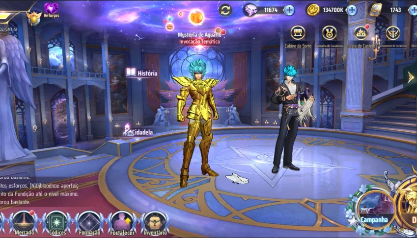 Conta SSA Lvl 70 - Mixer 11 | 114 Livros | 640 Tiros