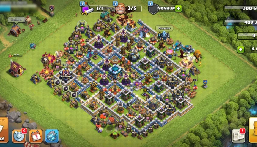 Conta Clash of Clans Cv 14